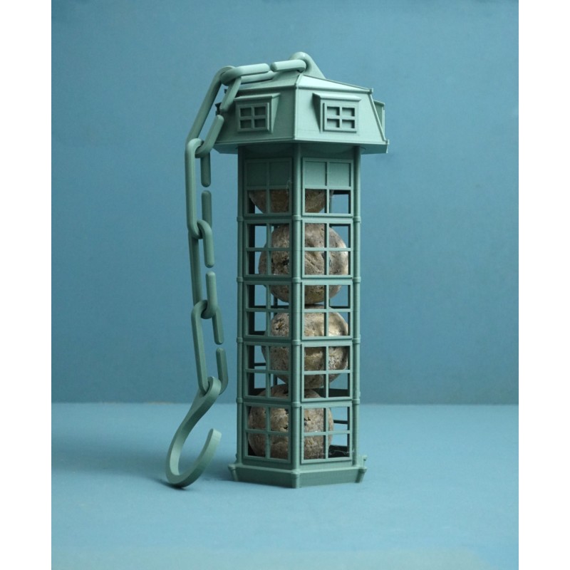 Meisenknödel-Futterhaus mit Regenschutz - Vogelfutter H kaufen | 3D St