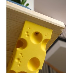 Käse-Wandregal-Halterung - Stabil & Auffällig zugleich kaufen | 3D Stu