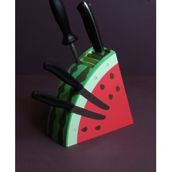 Wassermelonen-Messerblock mit Magnet-Kernen - Küchen-Un kaufen | 3D St