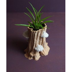 Baumstamm Blumentopf Hainbuche mit Drainagefach kaufen | 3D Studio