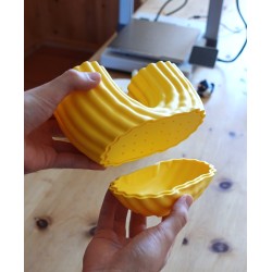 Macaroni-Blumentopf mit Drainagefach - Kreative Pflanze kaufen | 3D St