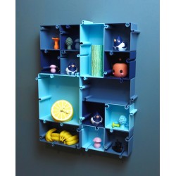 Unendliches Puzzle-Wandregal - Modulares Designregal kaufen | 3D Studi