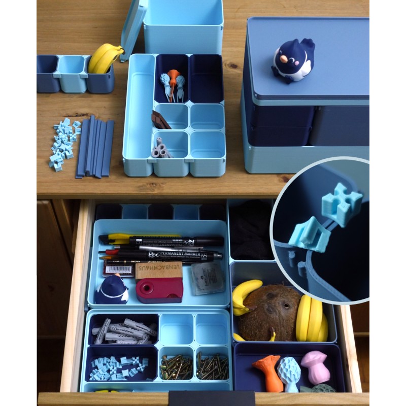 BOXY - Modulares Stapelboxen & Schubladenorganizer-Syst kaufen | 3D St