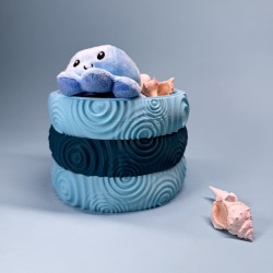 Stapelbare Ablage Waterdrop - Variables Ordnungssystem kaufen | 3D Stu