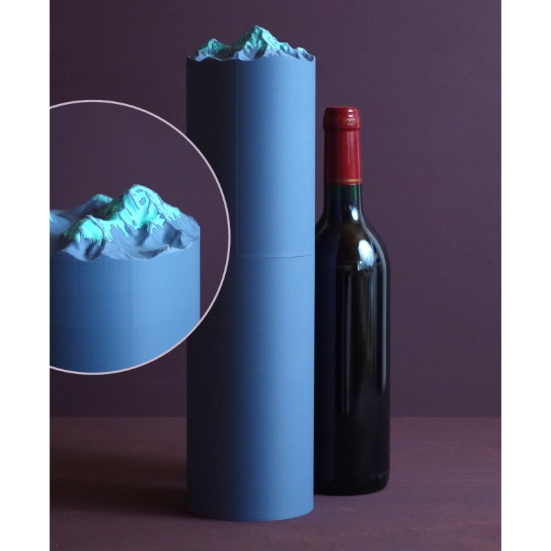 Weinflaschen-Geschenkbox Montagne - Edles Präsentgesche kaufen | 3D St