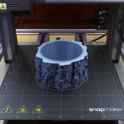 Stapelbare Box Lärche - Dekorativer Baumstamm-Organizer kaufen | 3D St