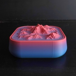 Box & Bio-Mülleimer Montagne - Multifunktionale Küchenb kaufen | 3D St