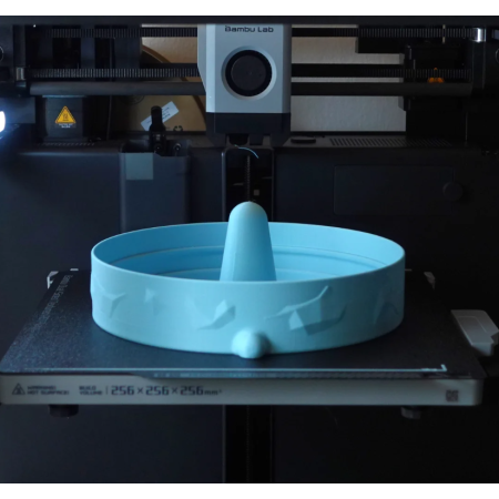 Mülleimer mit Schwingdeckel Glitch - Retro-Design für B kaufen | 3D St